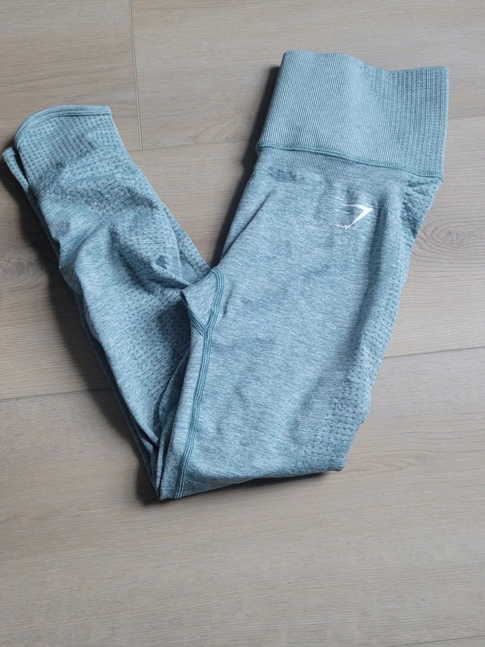 Gymshark Light Grey Seamless High-Waist Leggings